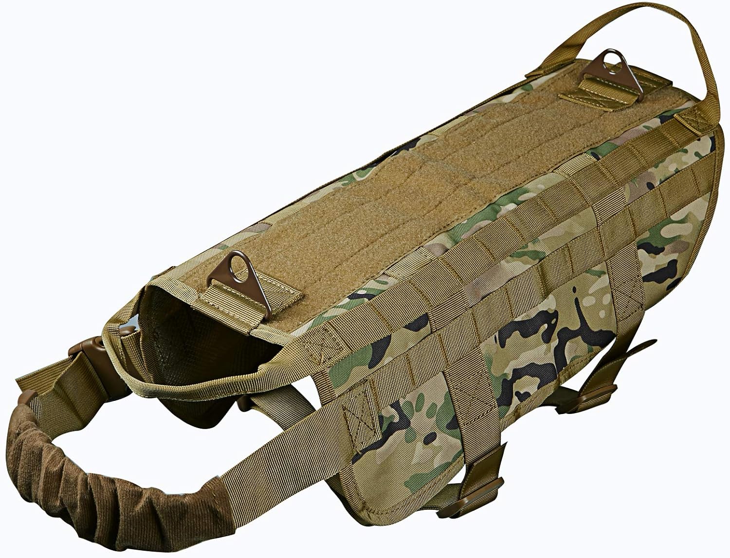 camouflage dog harness