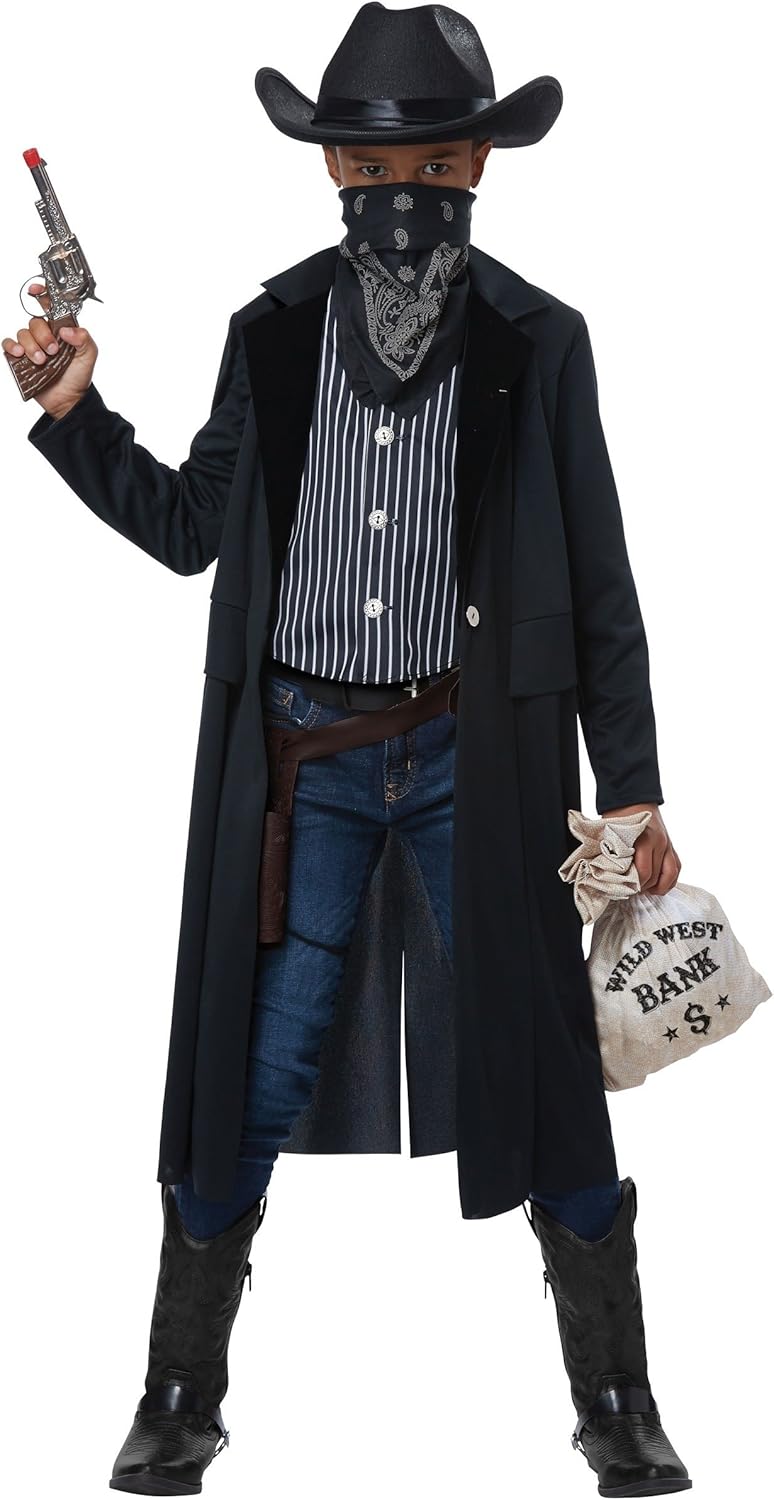 California Costumes Wild West Sheriff/Outlaw Child Costume Large