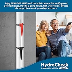 HydroCheck HC6000v2 Sump Pump Float Switch: Hi-Lo