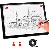 A4 Light Board,Portable Tracing Light Pad,Magnetic Drawing Board, Light Drawing Board,Light Box for Tracing, Sketch Pad Light