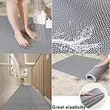 BWKJMY Drainage Non Slip Floor Mat 0.9x3m 5.5mm Thick Grey view 5