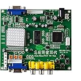 Wigearss Arcade Game RGB/CGA/EGA to VGA HD Game Video Output Converter Board for Arcade Game Monitor to CRT LCD PDP Projector