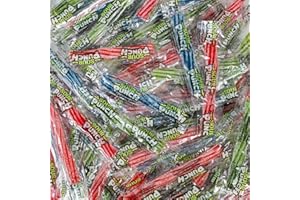 V RIVER FINN Sour Punch Twists, 3 Inch Individually Wrapped Candy, Bulk, (1 Lb.), Blue Raspberry, Cherry, Strawberry & Apple, Great for Easter Baskets and Egg Hunts, Movie & Game Night Treats and More! (1 Lb.)