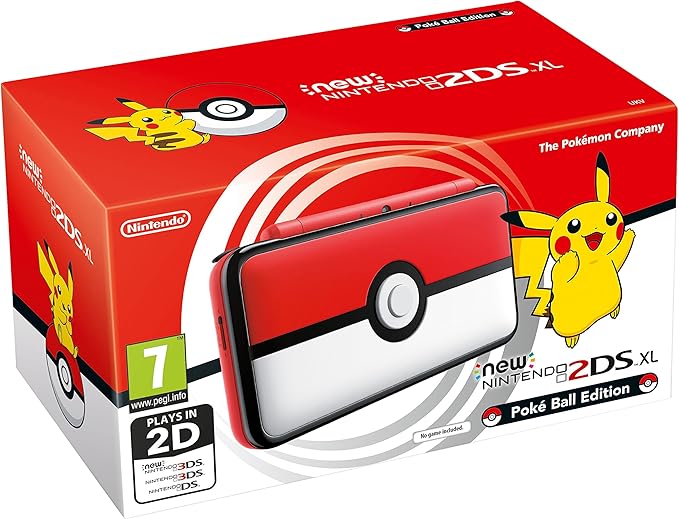 Nintendo Handheld Console New Nintendo 2ds Xl Poke Ball Edition Nintendo 3ds Amazon Co Uk Pc Video Games