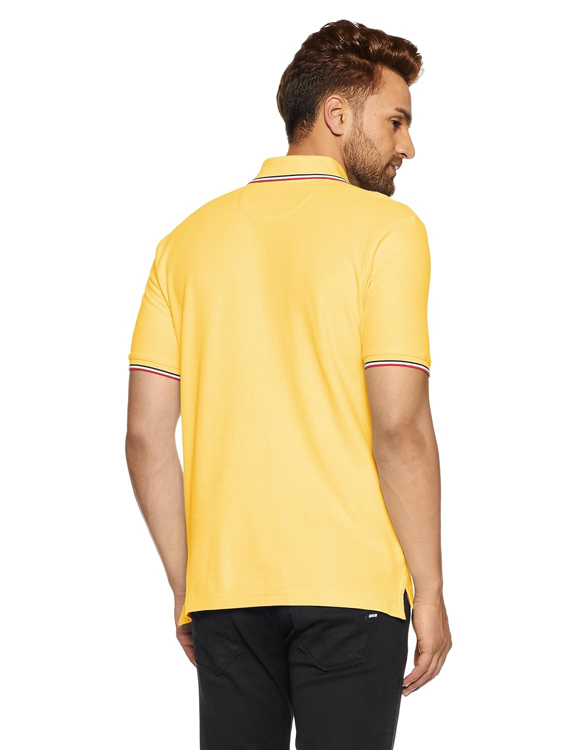 marks & spencer men's solid regular fit polo