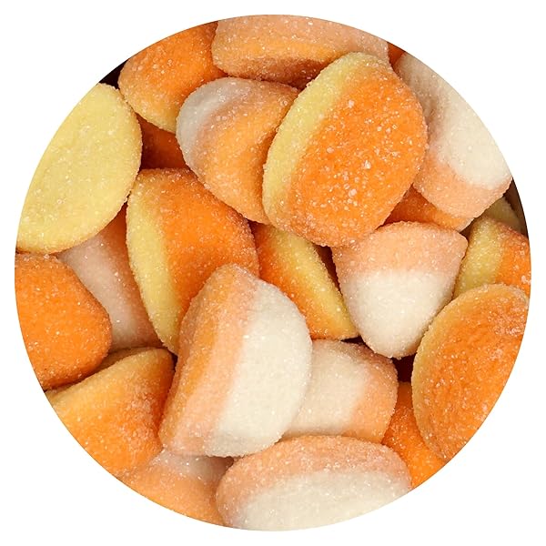 HALLOWEEN GUMMY CANDY CORN, 2 POUND BULK BAG,...
