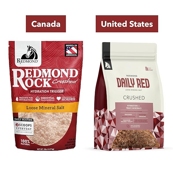 DAILY RED CRUSHED LOOSE MINERALS | MINERAL SALT + ELECTROLYTE SUPPLEMENT FOR HORSES