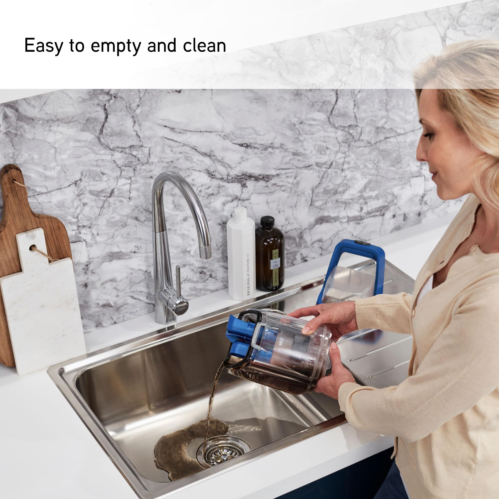 VAX SpotWash Duo Spot Cleaner, For Stains, Spills & Pet Messes, Suitable for Car, Sofa, Upholstery, Carpet, Stairs. Compact, Handheld Cleaning Machine Includes Pet Tool & Vax 1L Solution, CDCW-CSXA