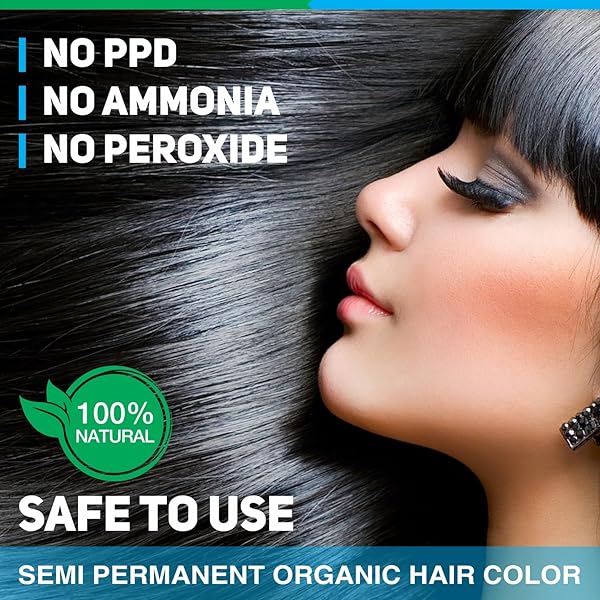 VEGETAL SAFE HAIR COLOR -BURGUNDY 100GM – CERTIFIED ORGANIC CHEMICAL AND ALLERGY FREE BIO NATURAL HAIR COLOR WITH NO AMMONIA FORMULA FOR MEN AND WOMEN