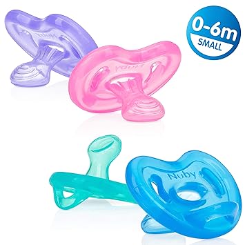 nuby silicone pacifier