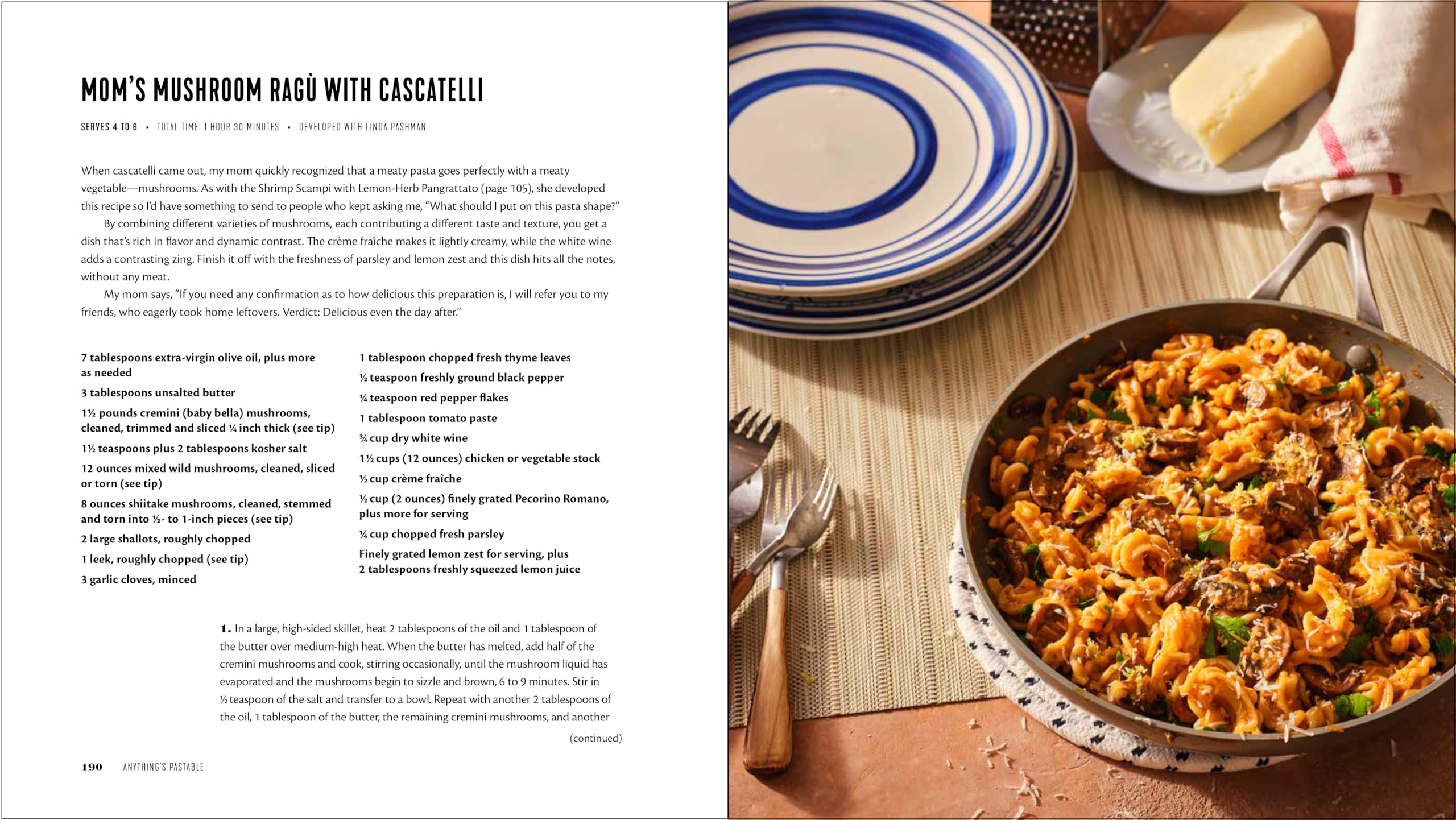 Anything's Pastable: 81 Inventive Pasta Recipes for Saucy People