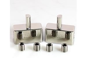 BIG JEFF AUDIO Big Jeff Pair of Dual 1/0 Gauge to Single 4 Gauge Amplifier Input Adapters