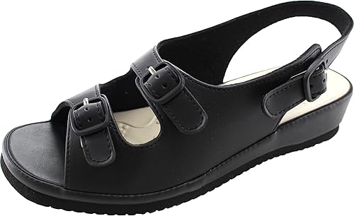 Amazon ピュアウォーカー Comfort 7611 レディース オフィス サンダル ファッションサンダル