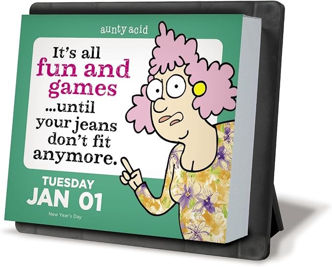 Amazon Aunty Acid Desk Calendar Office Products Amazon Aunty Acid Desk Calendar Office Products