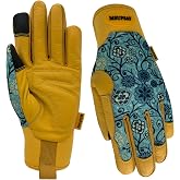 MSUPSAV Cute Pattern Gardening Gloves,Thornproof Garden Glove,Gardener Gift | Gardening Gifts for Women,Touchscreen,Tender Thornproof,Cute Pattern,Protection Palm,Machine Washable,Adjustable Cuff