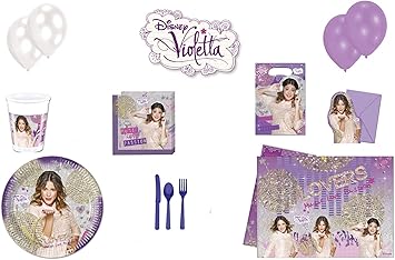 Grand Motif Disney Violetta Gold Edition Pack Ensemble Anniversaire B Set De Decoration Amazon Fr Jeux Et Jouets