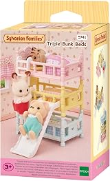 Sylvanian Families 5741 Triple Bunk Beds Dollhouse Playset view 2