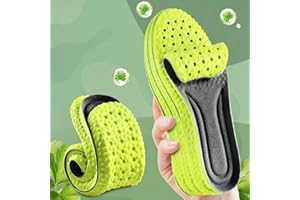 5 Pairs Shoe Insoles for Men Women, Memory Foam Insoles, Best Replacement Shoe Inserts, Providing Great Shock Absorption, 41-