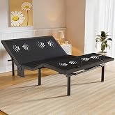 Amada Queen Adjustable Bed Frame with Massage and Zero Gravity | Head and foot incline for reading and TV, 4 USB charging ports, under-bed nightlight, 4 height options, quiet motor operation