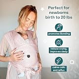 KOALA BABYCARE Koala Babycare Baby Sling Easy to Wear Pink Ergonomic view 4