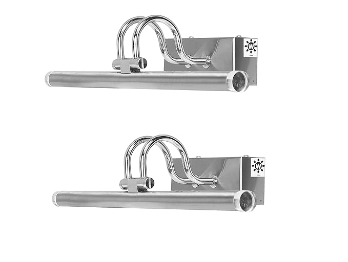 WhiteRay Steel 8 watt Warm White Picture Light (Set of 2pcs.)
