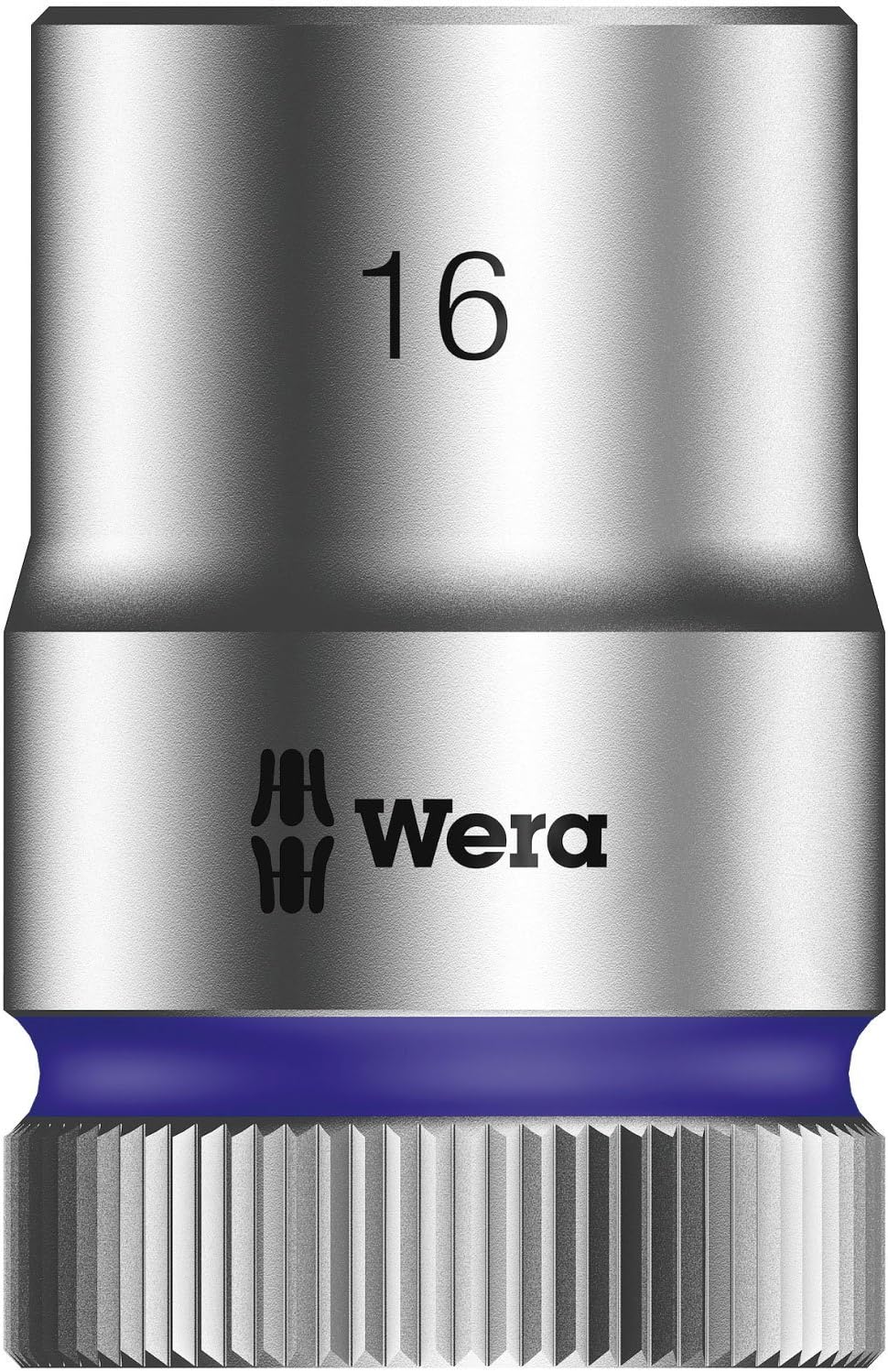Zyklop Socket 1/2in Drive 16mm, Violet, 1/2" - 16.0 mm
