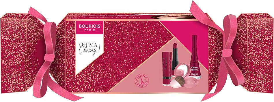 Cracker Bourjois Oh Ma Cherry 3 Produits Un Rouge à Lèvres Un Vernis à Ongles Et Un Blush