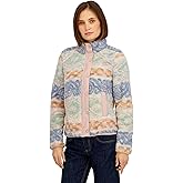 Billabong womens Full Zip Sherpa Aztec Print Jacket