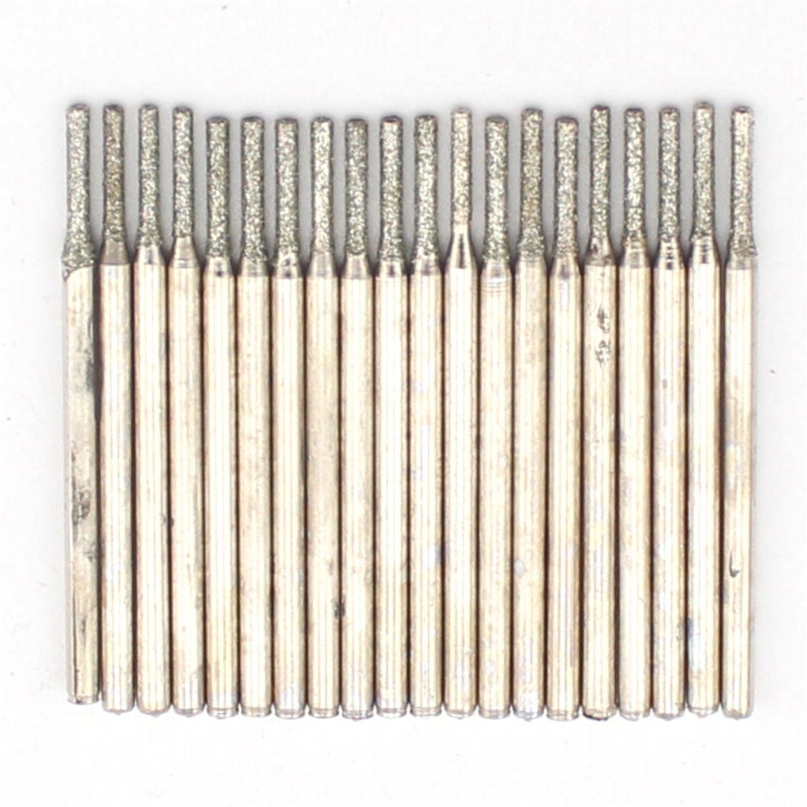 ILOVETOOL 1.5mm Diamond Drill Bits for Stone Jewelry Tools Sea Glass Pack of 30Pcs