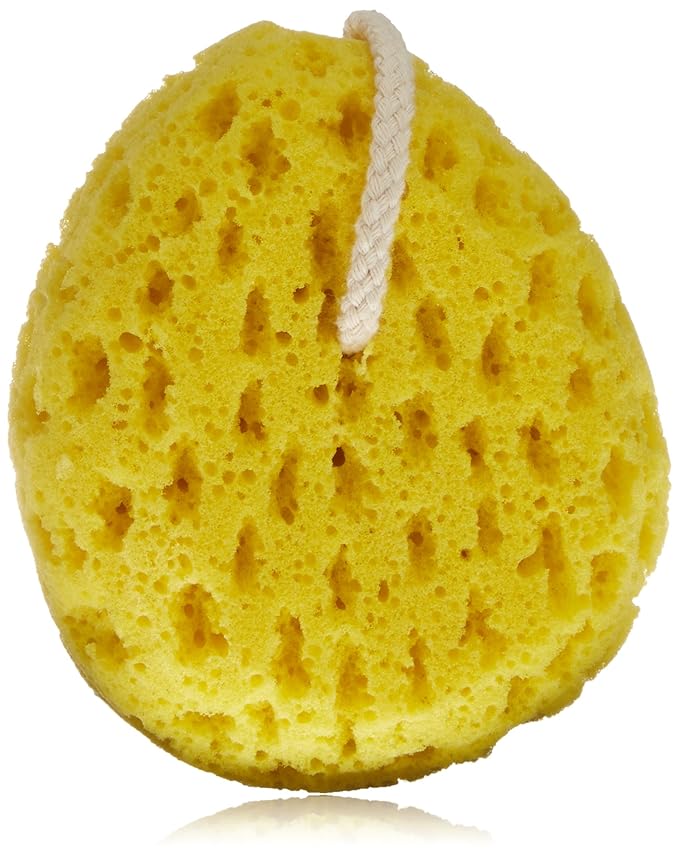 QVS Luxury Bath Sponge (Egg Shape) 1 Sponge Amazon.co.uk Beauty