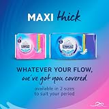 Lil-Lets Maxi Thick Pads with Wings Long Absorbency Unscented 30 view 9