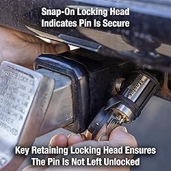 Master Lock Receiver Lock, 1/2 in. and 5/8