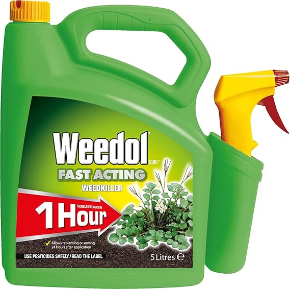 Weedol 5L Fast Acting Weed Killer Amazon.co.uk Garden