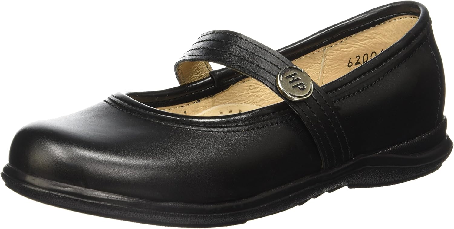 Hush Puppies 62006 Rebeca Zapato Escolar para Niñas, Color Negro, 18