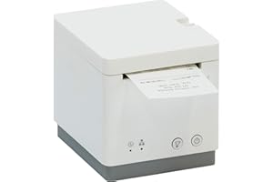 Star Micronics mC-Print2 2-inch Ethernet (LAN) / USB Thermal POS Printer with CloudPRNT, Cutter, and External Power Supply - White