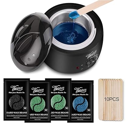 Amazon Com Wax Warmer Hair Removal Kit Vennco Brazilian Bikini