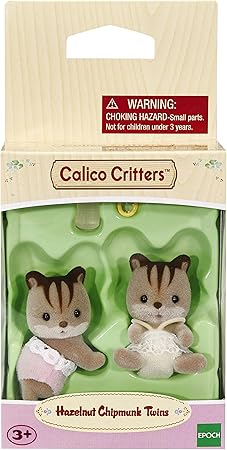 calico critters hazelnut chipmunk twins