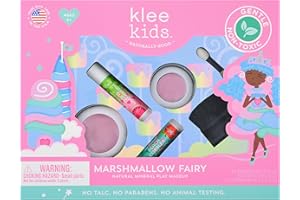 LUNASTAR Luna Star Klee Kids Play Makeup Kit. Gentle and Non-Toxic. Kid-Friendly. Made in USA. (Marshmallow Fairy)
