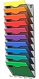 Delifox 10-Tier Wall Mounted Hanging File Organizer
