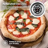 VonHaus BBQ Pizza Oven Outdoor with Stone Included 12 inch view 6