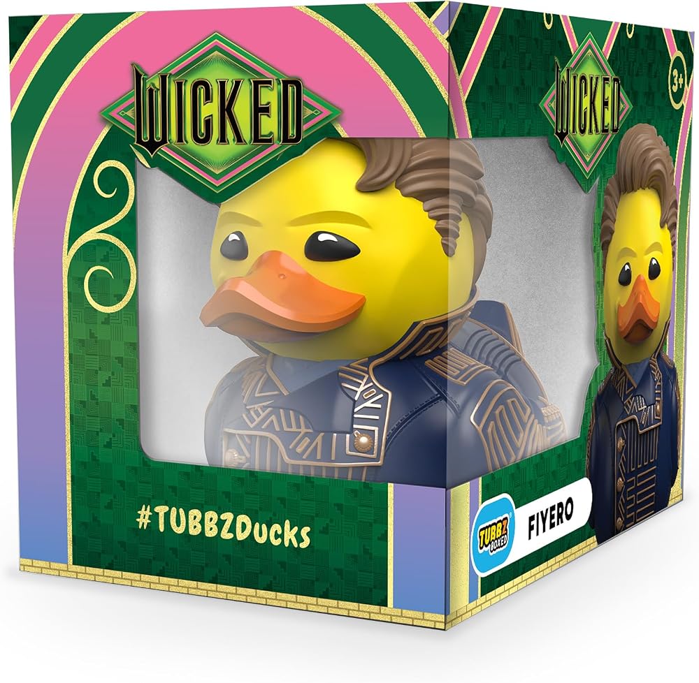 TUBBZ Wicked Fiyero Rubber Duck Collectible Figure 9 cm Boxed