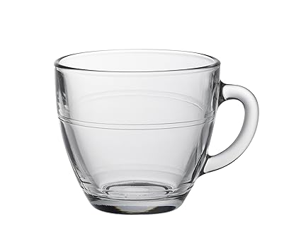 Duralex 4006 AR06 Metalldöschen 6 Tassen Glas Transparent 8 cm