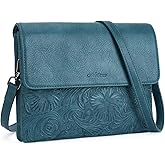MEITRUE Small Crossbody Bags for Women, Vegan Leather Cell Phone Purse with Adjustable Strap