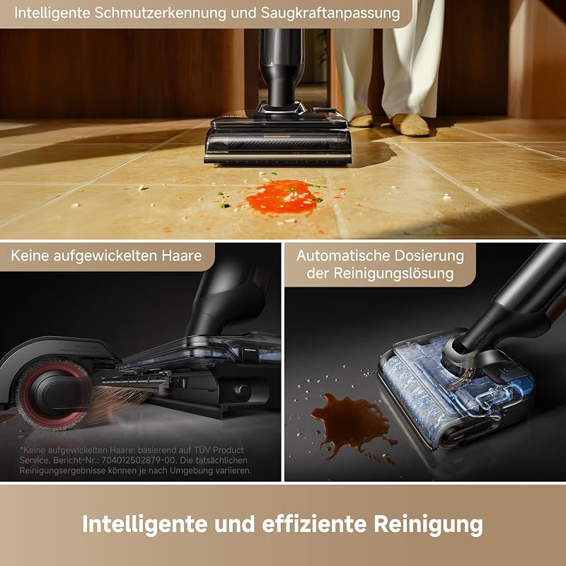 M50 Ultra Nass- und Trockensauger, 22.000Pa, Roboterarm 0 Spalt