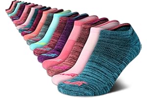 Avia Girls' Socks - 20 Pack Performance Cushion Low Cut Socks
