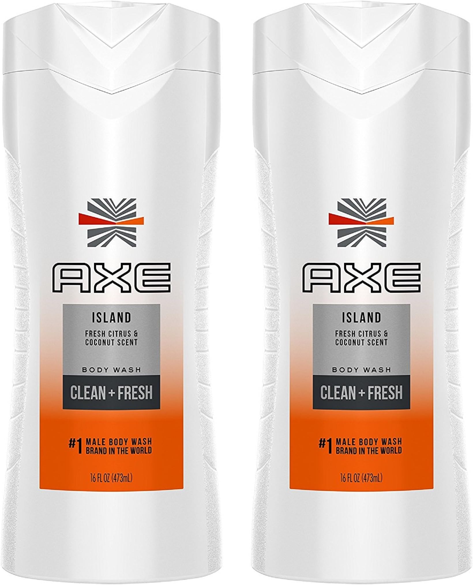 Axe Island Body Wash 16 Fl. Oz., Pack of 2