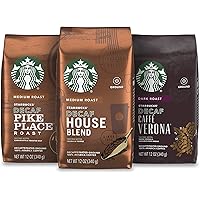 Starbucks Variety Decaf Ground Coffee — Variety Pack — 3 bags (12 oz. each)