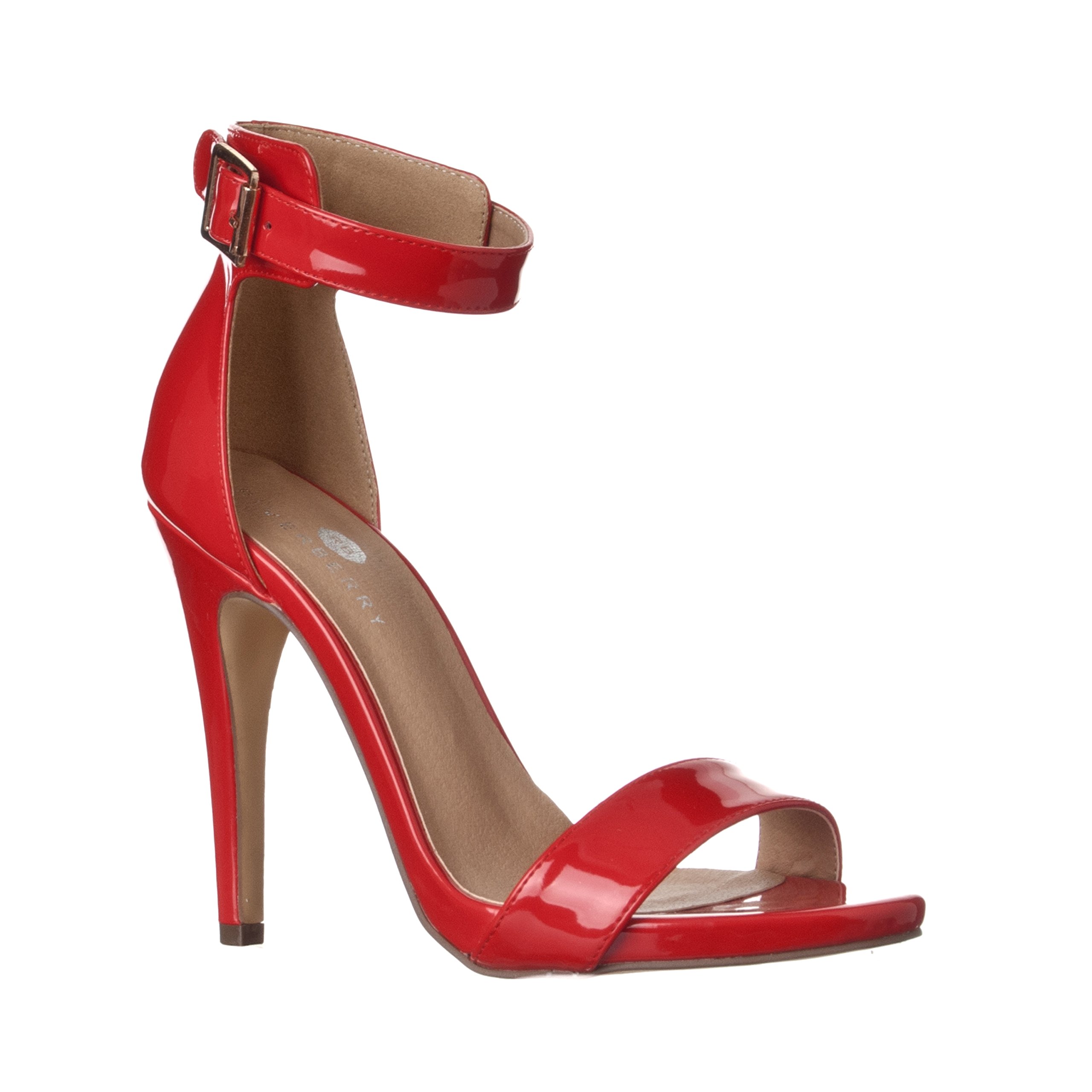 Riverberry Women's Madi Open Ankle Strap High Heel Pumps