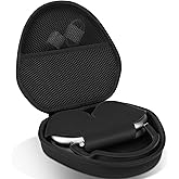 Lebakort Hard Case Compatible with Apple AirPods Max Over-Ear Headphones (Black Case)
