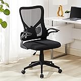 VECELO Mid-Back Mesh Ergonomic Office Chair with